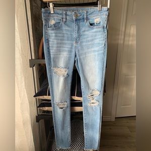 🌟 SOLD 🌟 American Eagle Ne(x)t Level Stretch Temp Tech High-Rise Jegging